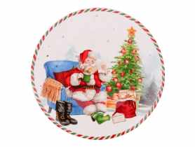 Talerz deserowy List do Mikołaja 20 cm ALTOMDESIGN