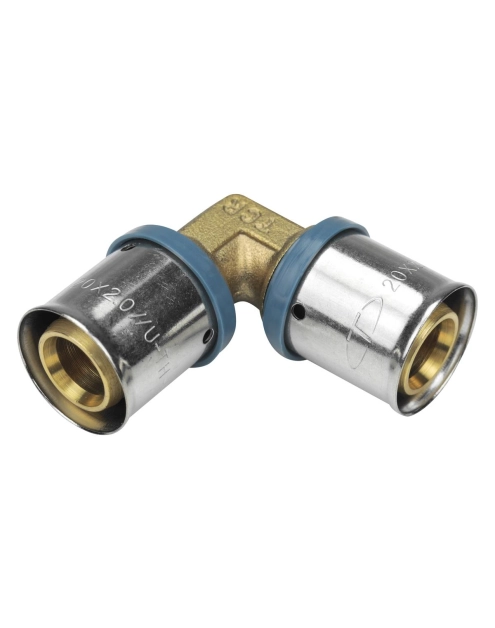 Zdjęcie: Kolanko zaciskowe PEX 20x20 mm TYCNER