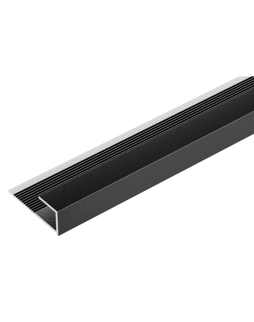 Zdjęcie: Profil wykończeniowy do glazury 8 mm - 2,5 m czarny CEZAR