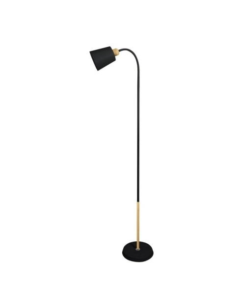 Zdjęcie: Lampa stojąca podłogowa Grace 18 W - 160 cm czarna ORNO