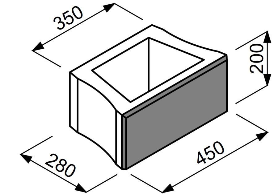 Zdjęcie: Bloczek skarpowy RIO20 piryt JONIEC