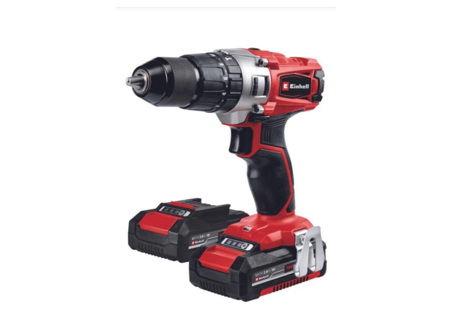 Zdjęcie: Wiertarko-wkrętarka TE-CD 18/2 Li-i +64, 2x2,0 Ah EINHELL