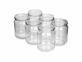Komplet 6 słoików 520 ml SEZON