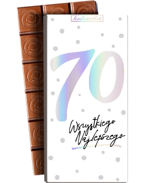 Zdjęcie: CZEKOLADA 288 Urodziny 70 CZK-288