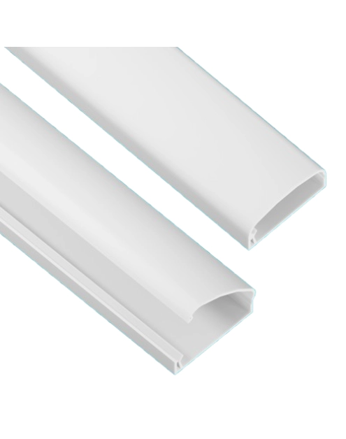 Zdjęcie: Kanał zawiasowy KZ 22/52 - 2 m biały AKS Zielonka