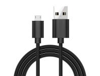 Zdjęcie: Kabel USB - Micro USB 1m czarny 2A LB0067 Black LIBOX