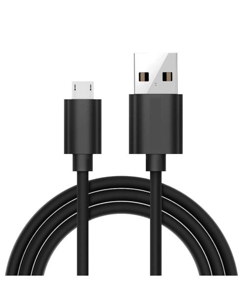 Zdjęcie: Kabel USB - Micro USB 1m czarny 2A LB0067 Black LIBOX