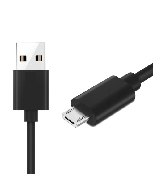 Zdjęcie: Kabel USB - Micro USB 1m czarny 2A LB0067 Black LIBOX