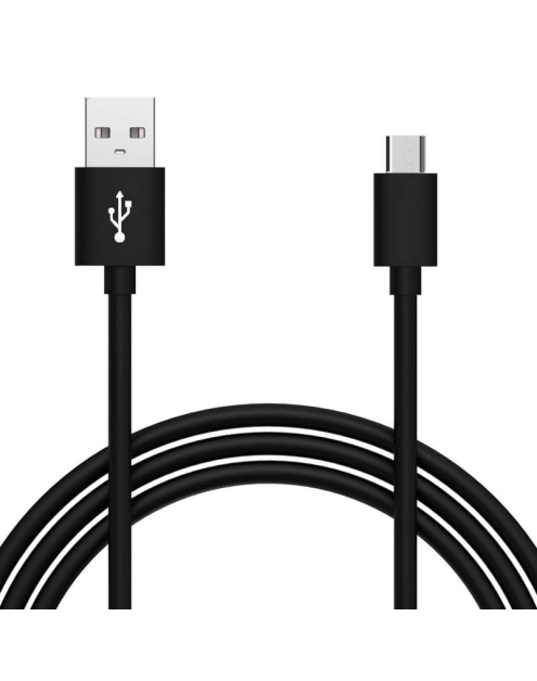 Zdjęcie: Kabel USB - Micro USB 1m czarny 2A LB0067 Black LIBOX