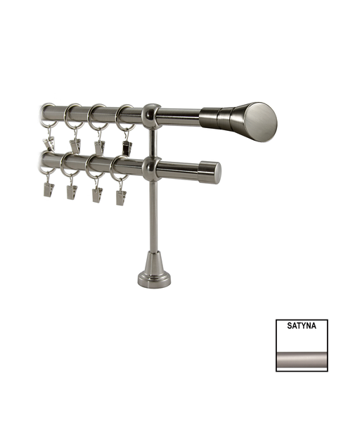 Zdjęcie: Karnisz pojedynczy Valentina fi 19 mm - 320 cm piazza satyna KARWEL