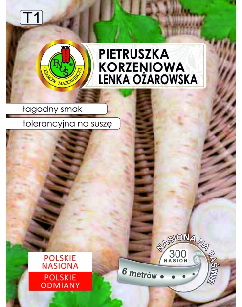 Zdjęcie: Pietruszka korzeniowa Lenka ożarowska 6 m PNOS