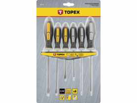 Wkrętaki do pobijania, zestaw 6 sztuk TOPEX