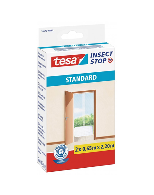 Zdjęcie: Moskitiera Standard na drzwi 1,2x2,2 m, biała TESA