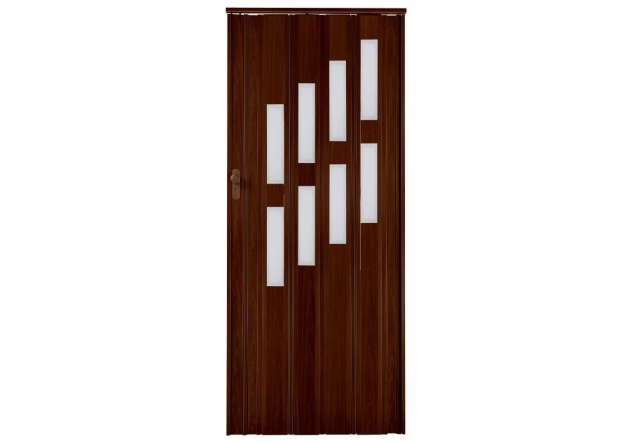 Zdjęcie: Drzwi harmonijkowe ST14A 86x202,5 cm orzech STANDOM