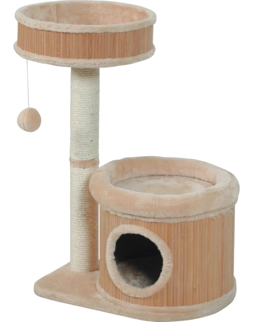 Zdjęcie: Drapak dla kota Bamboo 76 cm beżowy ZOLUX