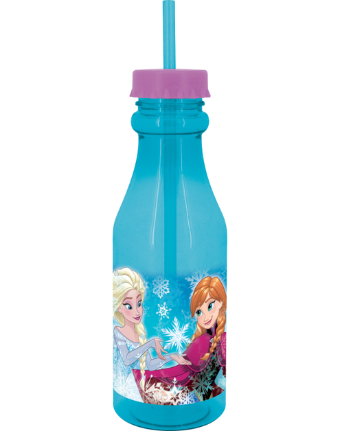 Zdjęcie: Butelka ze słomką Frozen 500 ml 89242 DISNEY