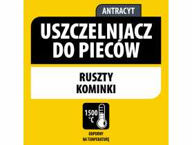 Uszczelniacz do pieców 280 ml czarny SOUDAL