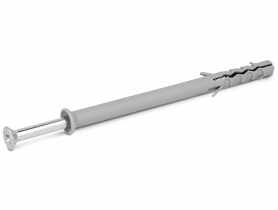Kołek ramowy KKS z krótką strefą rozporu 10x140 mm z wkrętem z łbem stożkowym PZ 1 szt. RAWLPLUG