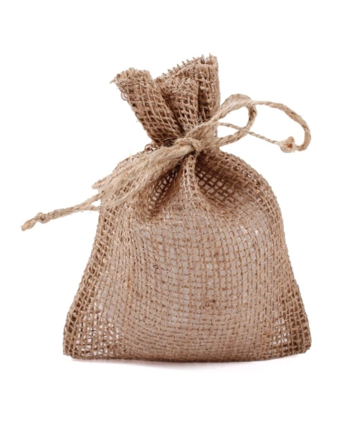 Zdjęcie: Worek jutowy na prezent 13x17,5 cm mały TIN TOURS