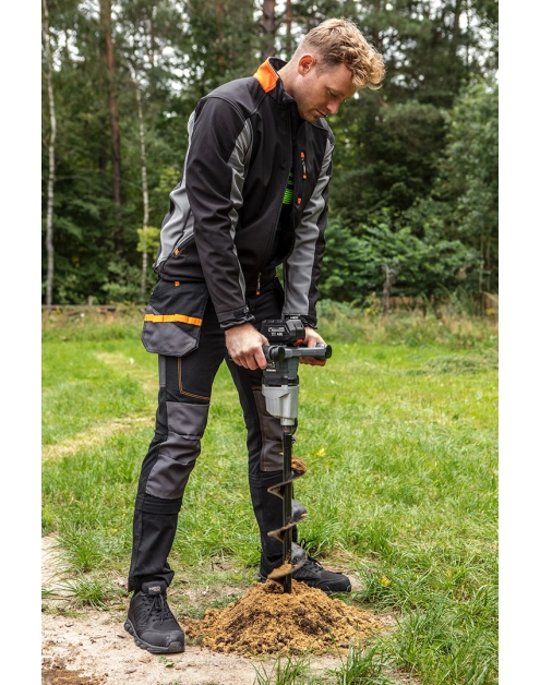 Zdjęcie: Świder glebowy M14 do 58G084, 80 x 600 mm GRAPHITE