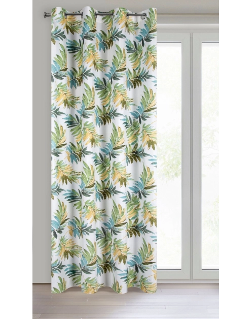 Zdjęcie: Zasłona gotowa Sabrina 140x250 cm zielony EUROFIRANY