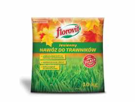 Nawóz jesienny do trawników worek 10 kg FLOROVIT
