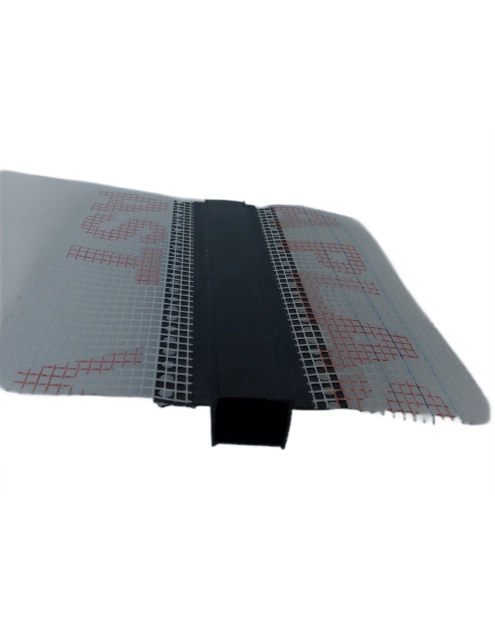 Zdjęcie: Listwa do boniowania PVC z siatką, zamknięta z elementem traconym BP11 H3NS L300 czarny BELLA PLAST