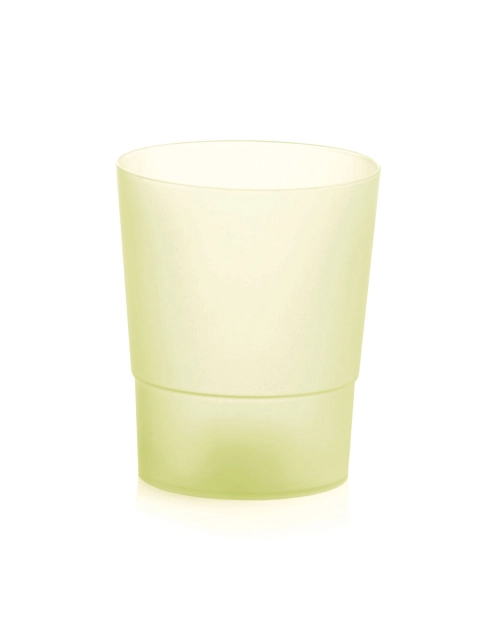 Zdjęcie: Doniczka Coubi Stor mat żółty 12,5 cm PROSPERPLAST