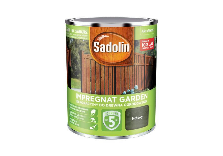 Zdjęcie: Impregnat do drewna Garden 0,7 L mchowy SADOLIN