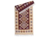 Zdjęcie: Dywan Kilim 80x150 cm śliwka romby MULTI-DECOR