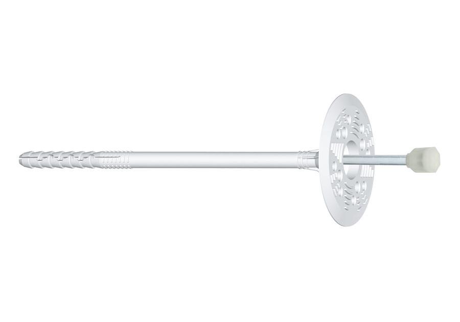 Zdjęcie: Kołek styropianowy łącznik wbijany z trzpieniem stalowym LFM 8x140 mm  - 200 szt. WKRĘT-MET