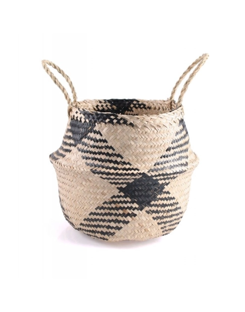 Zdjęcie: Koszyk z trawy morskiej 23x23x23/32 cm TIN TOURS