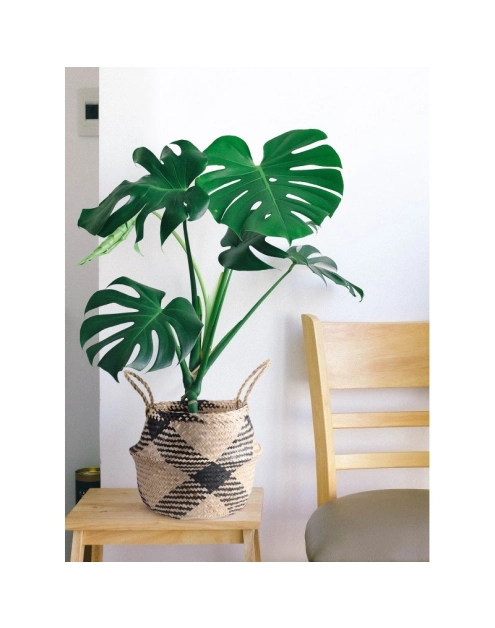 Zdjęcie: Koszyk z trawy morskiej 23x23x23/32 cm TIN TOURS