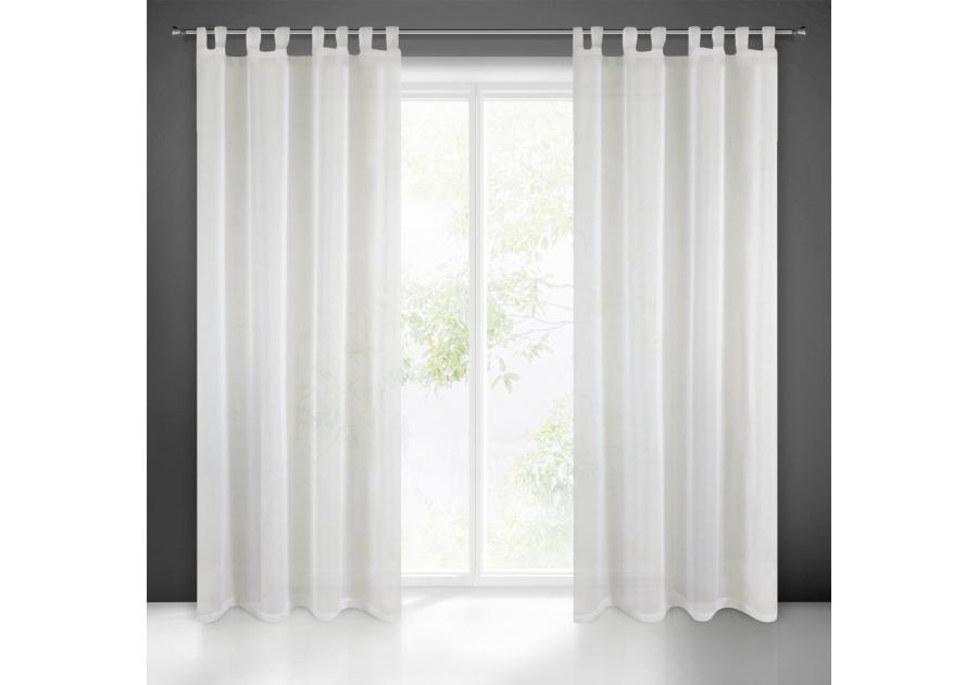 Zdjęcie: Firana gotowa Lucy na szelkach 140x250 cm kremowy EUROFIRANY