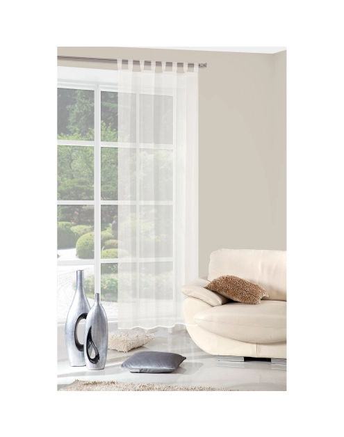 Zdjęcie: Firana gotowa Lucy na szelkach 140x250 cm kremowy EUROFIRANY