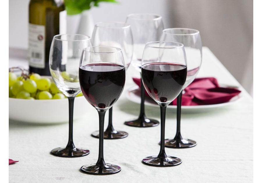 Zdjęcie: Komplet 6 kieliszków Onyx  Wino czerwone 330 ml ALTOMDESIGN