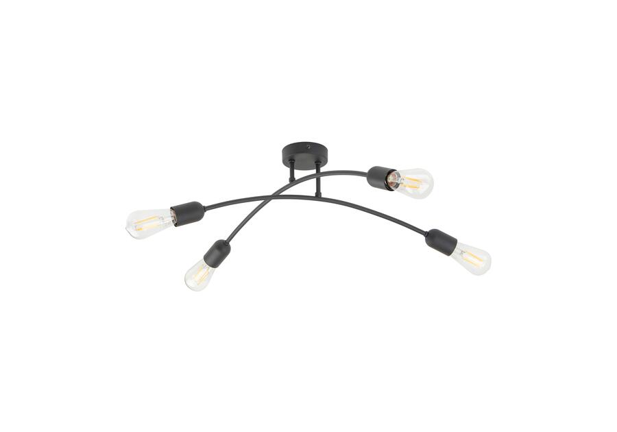 Zdjęcie: Lampa wisząca Helix 4 x E27 czarna 4687 TK LIGHTING