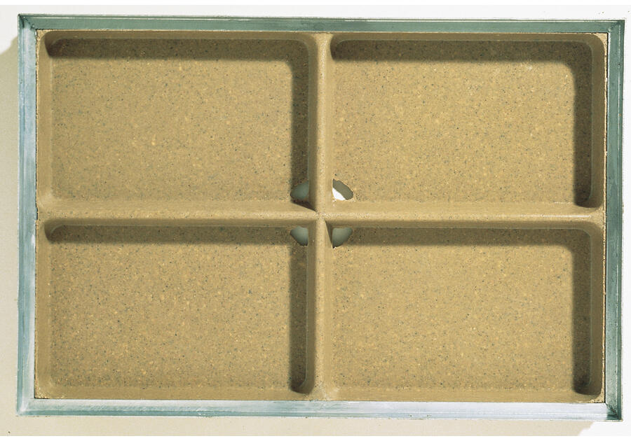 Zdjęcie: Podstawa z polimerbetonu krawędź ze stali ocynkowanej 60x40 Vario ACO