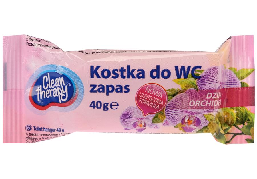 Zdjęcie: Kostka toaletowa zapas Dzika Orchidea CLEAN THERAPY