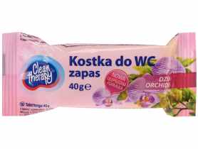Kostka toaletowa zapas Dzika Orchidea CLEAN THERAPY