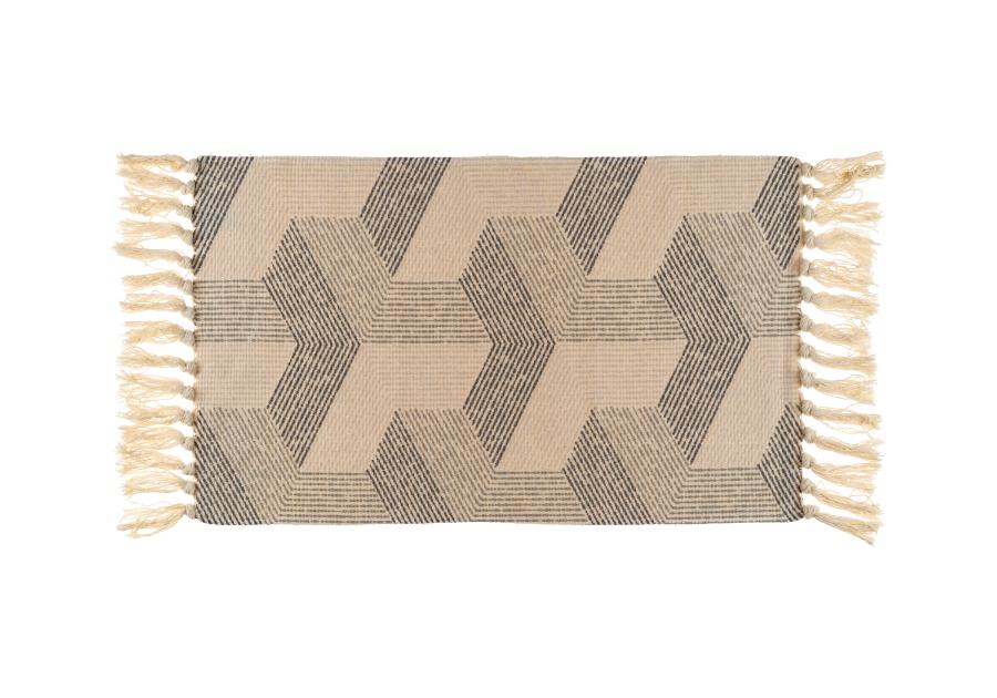 Zdjęcie: Dywanik łazienkowy Boho 45x75 cm z frędzlami ALSEA