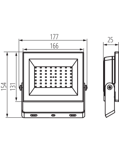 Zdjęcie: Naświetlacz LED Grun NV LED-50-B MILEDO