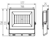 Zdjęcie: Naświetlacz LED Grun NV LED-50-B MILEDO