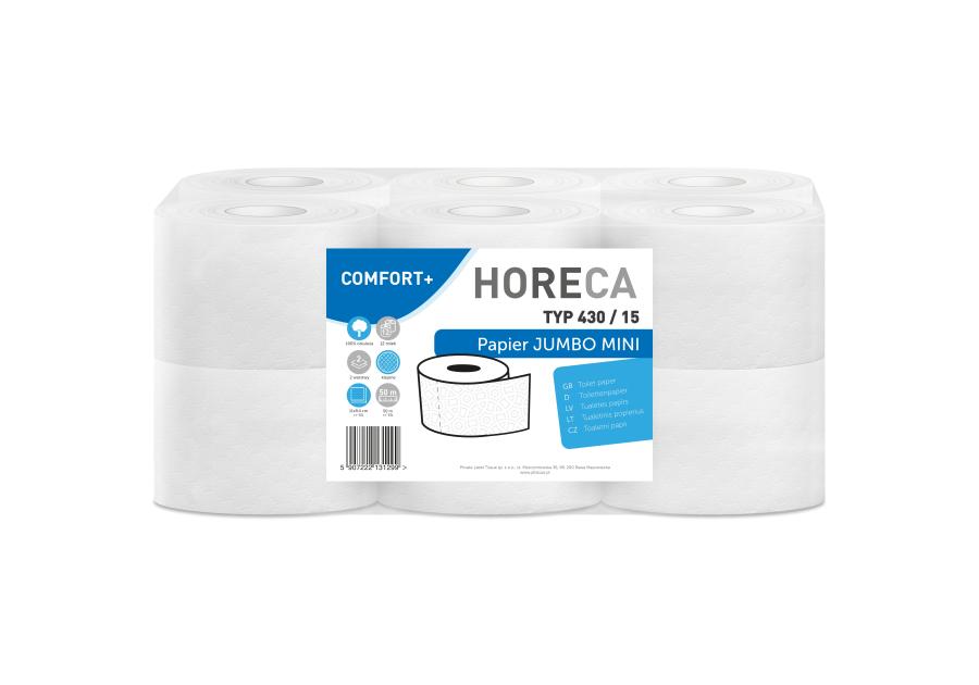 Zdjęcie: Papier toaletowy Jumbo Mini 12 rolek HORECA
