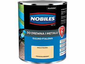 Emalia ftalowa półpołysk kremowy Ftalonal 0,7 L NOBILES