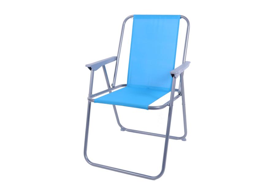 Zdjęcie: Krzesełko turystyczne niskie niebieskie OŁER