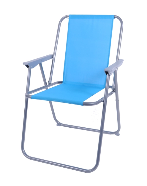 Zdjęcie: Krzesełko turystyczne niskie niebieskie OŁER
