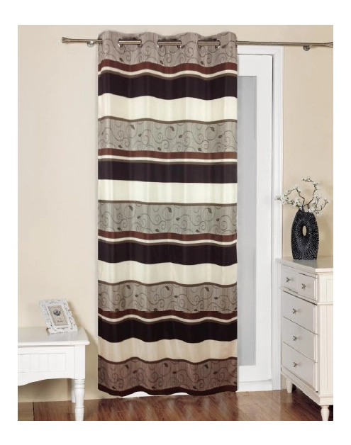 Zdjęcie: Zasłona dekoracyjna Lirio 140x250 brąz CKR/LASHER