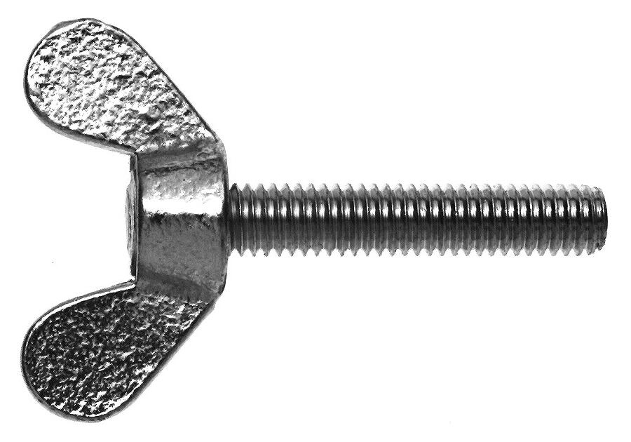 Zdjęcie: Śruby motylkowe ocynkowane DIN 316 M 6x30 mm HSI