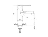 Zdjęcie: Bateria umywalkowa Esla chrom INVENA